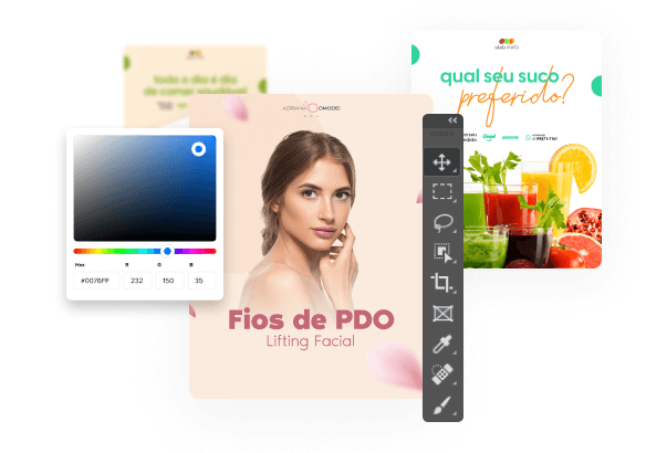 Criação de Artes digitais Capsula Agência de Marketing Digital
