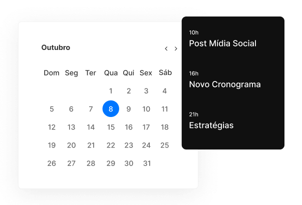 Programação de Conteúdos Capsula Agência de Marketing Digital